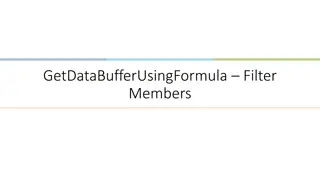 BufferData Extraction Techniques