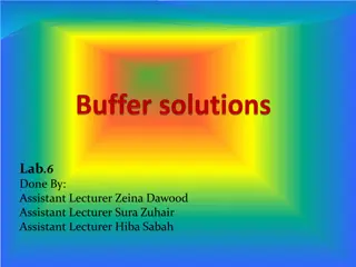Buffer Systems in Chemistry