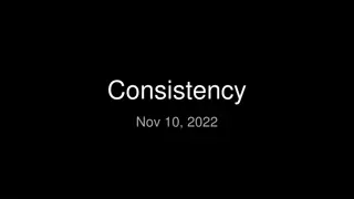 Consistency Models in Distributed Systems