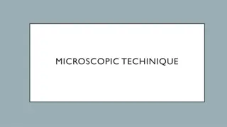 Exploring Microscopic Techniques: A Comprehensive Guide