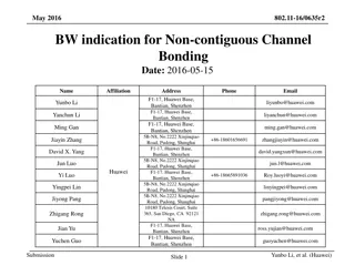 802.11-16/0635r2 BW Indication for Non-contiguous Channel Bonding