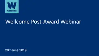 Effective Post-Award Webinar Strategies for Funding Management