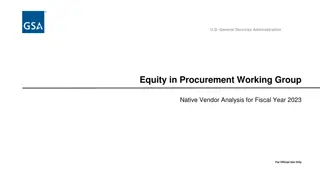 Native Vendor Analysis for Fiscal Year 2023 in Federal Procurement Marketplace