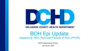 Update on Hepatitis B, RSV, and Perinatal Risks in 2025