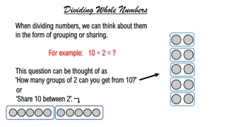 Dividing Whole Numbers & Fractions: Understanding Mathematical Concepts