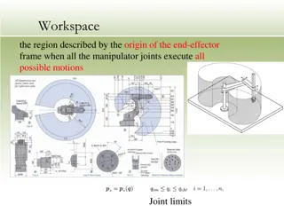 Robot Workspace and Calibration