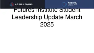 Student Leadership Initiatives at Futures Institute