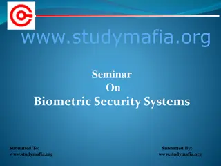 Innovative Biometric Security Systems Overview