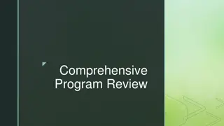 Enhancing Academic Programs Through Comprehensive Reviews
