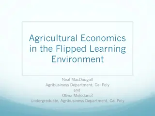 Enhancing Agricultural Economics Education Through Flipped Learning