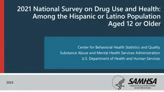 Hispanic or Latino Population Drug Use Survey 2021 Insights