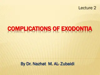 Complications of Exodontia: Pre- and Intra-operative Overview