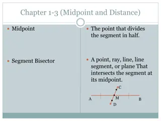 Midpoint and Distance in Geometry