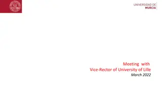 Strategic Partnership and Academic Initiatives at University of Lille