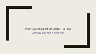 Compliance Checklist for Research Oversight and Biosafety Protocols
