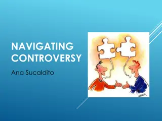 Navigating Controversy and Fostering Dialogue: Understanding Triggers and Responses