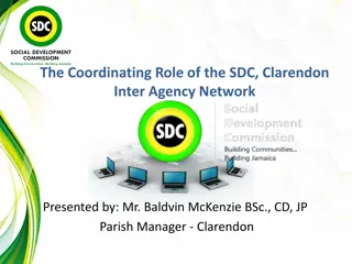 Role of SDC in Clarendon Inter-agency Network for Effective Coordination