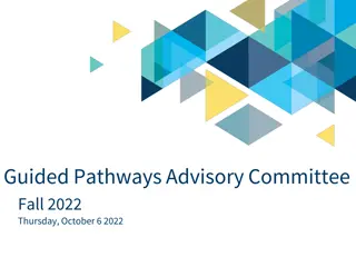 Guided Pathways Advisory Committee Fall 2022 Event Highlights