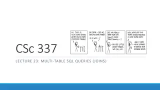 Querying Multi-Table SQL Databases in Node.js