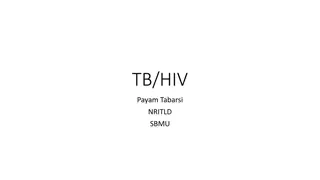 Tuberculosis and HIV Coinfection