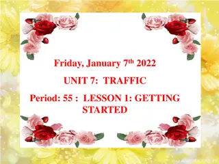 Exploring Means of Transport and Traffic Vocabulary