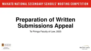 Fundamental Points About an Appeal Process