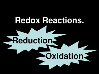 Redox Reactions and Oxidation Numbers in Chemistry