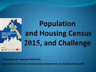 Insights into the 2015 Census Process in Lao PDR