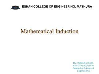 Mathematical Induction: Example on Postage Stamps