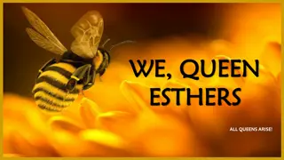 Queen Esthers Society: Women of Faith and Piety
