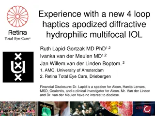 New 4-Loop Haptics Apodized Diffractive Multifocal IOL Study