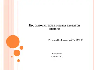 Educational Experimental Research Designs: Key Concepts & Steps