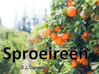 Sproeiren.D.J..Opperman - Eer die Vrou in Geur