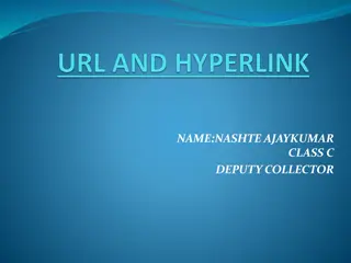 Importance of URLs and Hyperlinks