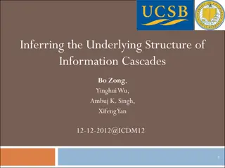 Inference of Information Cascade Structure in Social Networks