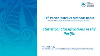 Pacific Harmonized Commodity Description and Coding System Overview