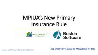 New Rule from MPIUA: Primary Insurance Coverage Enhancements