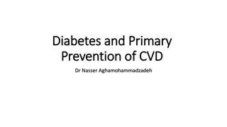 Diabetes and Primary Prevention of CVD by Dr. Nasser Aghamohammadzadeh