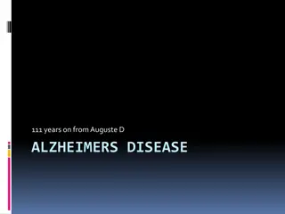 Alzheimer's Disease and Dementia Progression
