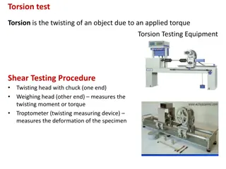 Torsion Testing in Materials Engineering