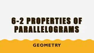 Properties of Parallelograms in Geometry
