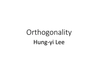 Orthogonality in Linear Algebra