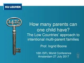 Multi-Parent Families in the Low Countries