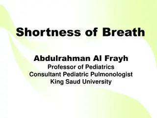Shortness of Breath and Its Causes