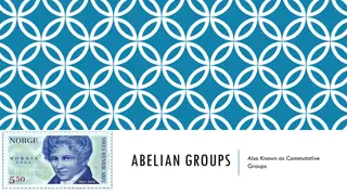 Abelian Groups: Definitions, Theorems, and Examples