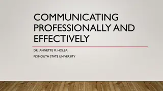 Effective Communication and Brand Development