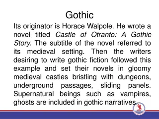 Origins and Themes of Gothic Fiction