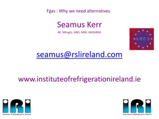 Reasons for Transitioning to Alternative Refrigerants