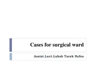 Surgical Ward Cases and Conditions Overview