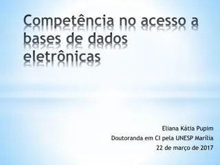 Accessing Electronic Databases: Strategies and Tools